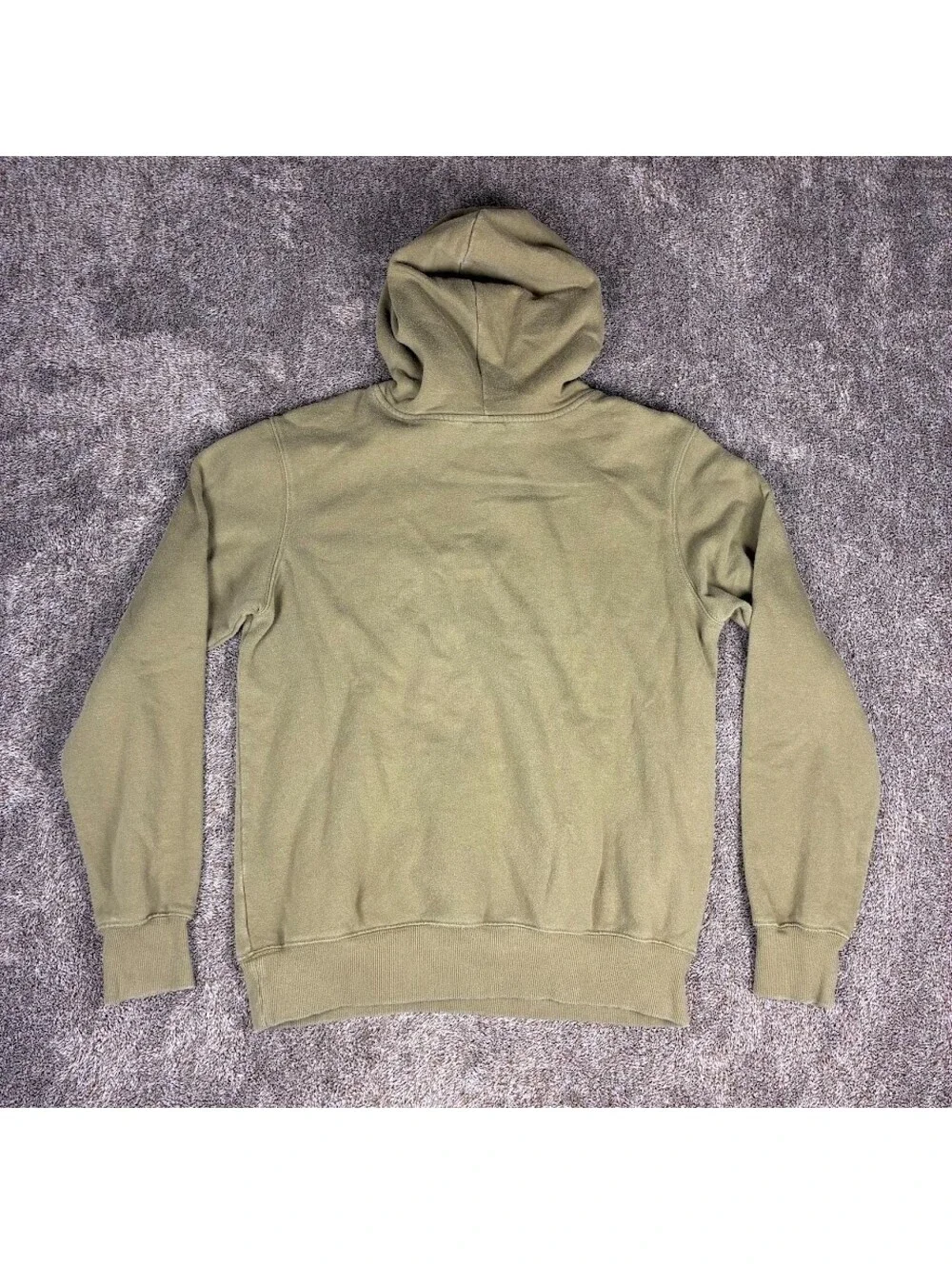 The North Face Hoodie Mens Size Small Green & Orange